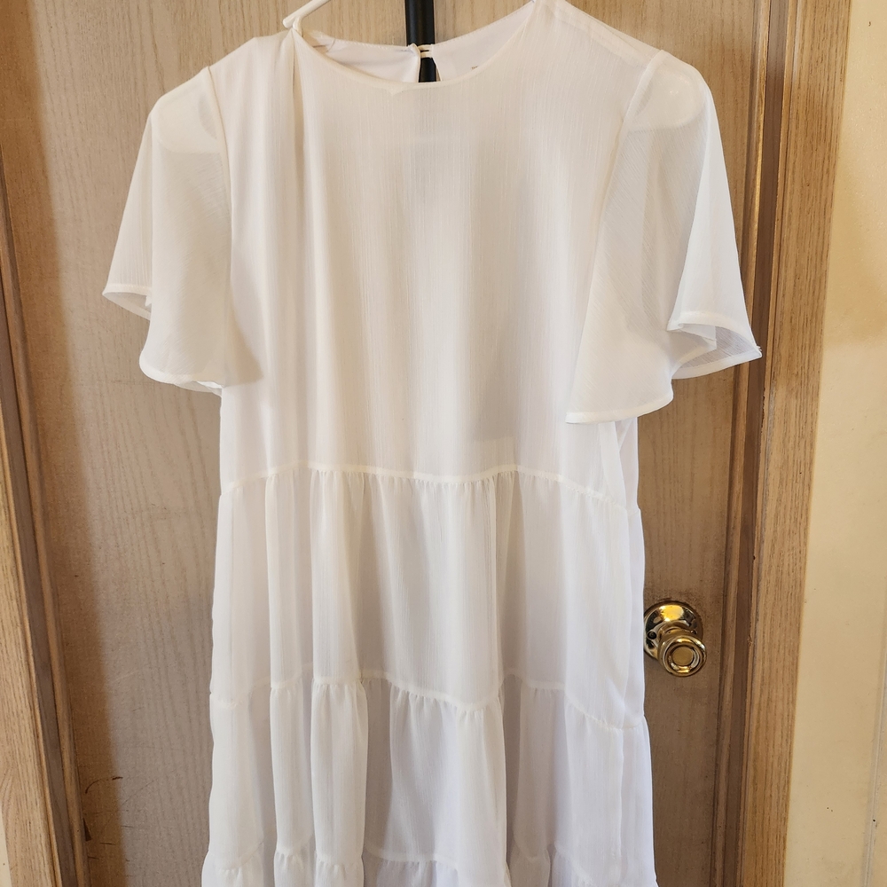 Altar'd State White Mini Dress